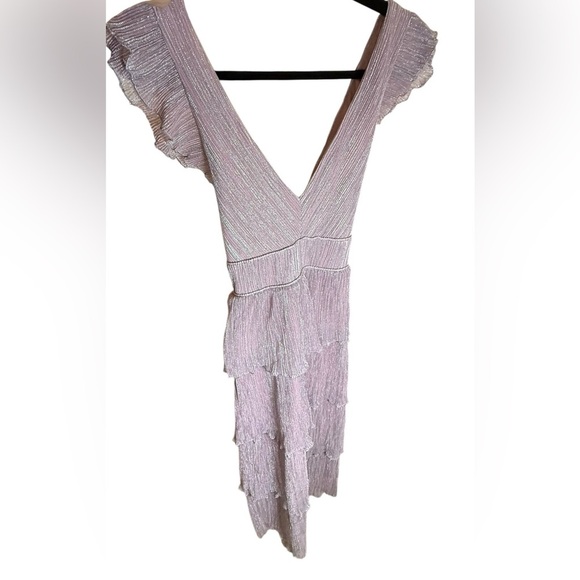 Saylor x BHLDN Wallis Deep V Midi Dress Size Small NWT - Picture 5 of 13